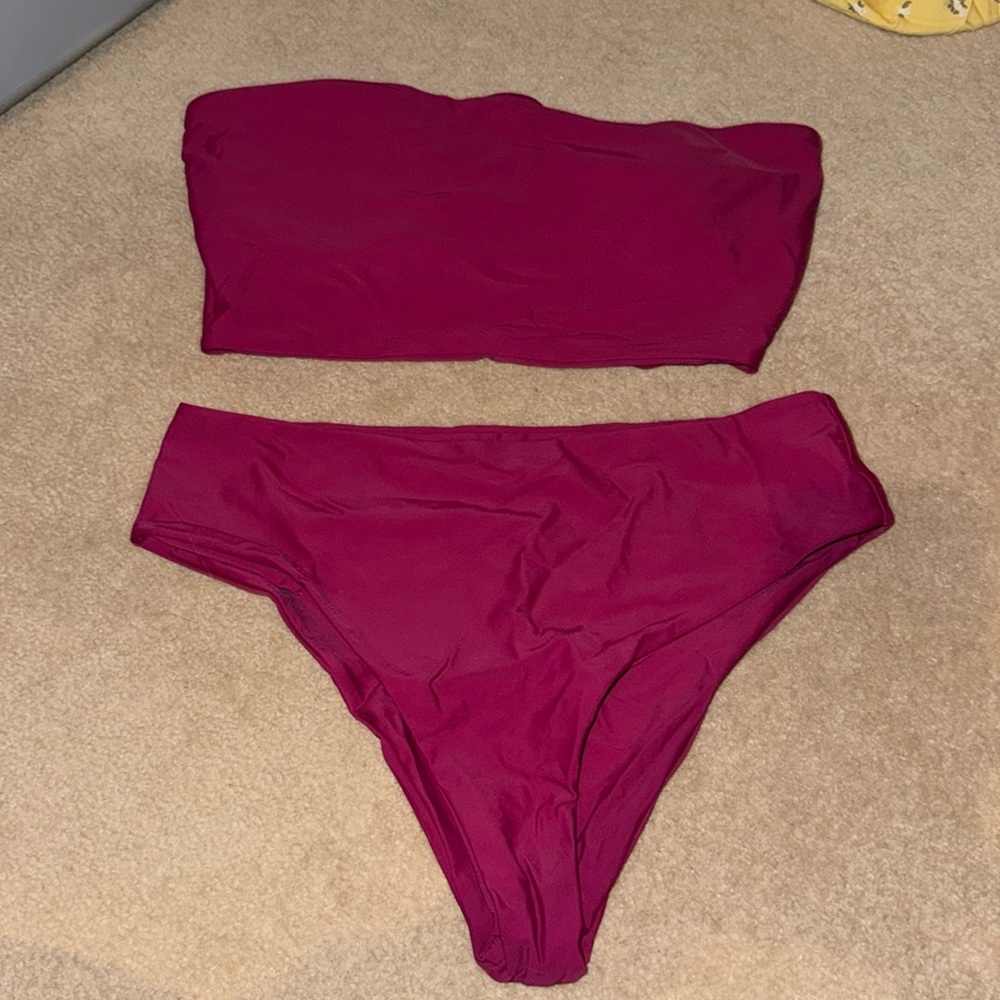 Purple/pink bikini set